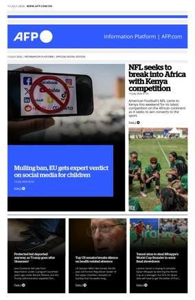 Cover of AFP English
