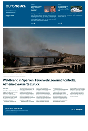 Cover of Euronews (German Edition)