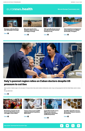 Cover of Euronews Health (English) Compiled Edition