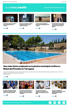 Cover of Euronews Health (Spanish) Compiled Edition