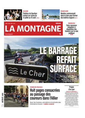 Cover of La Montagne (Moulins)