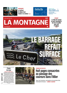 Cover of La Montagne (Vichy)