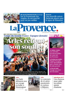 Cover of La Provence Arles