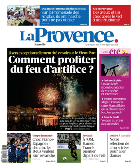 Cover of La Provence Marseille
