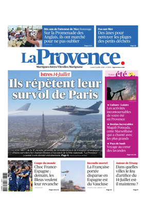 Cover of La Provence Martigues-Istres-Vitrolles-Marignane
