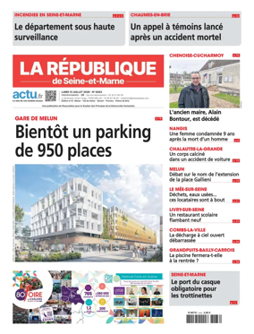 Cover of La Republique de Seine-et-Marne (Edition A-B)