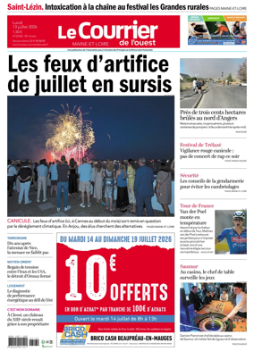 Cover of Le Courrier de l’Ouest (Nord Anjou)
