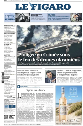 Cover of Le Figaro