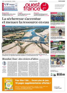 Cover of Ouest France (Pays d'Auge)