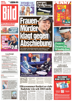 Cover of BILD Mecklenburg