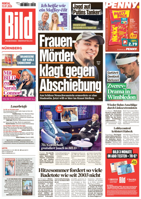 Cover of BILD Nurnberg