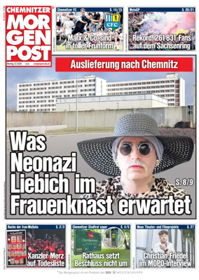 Cover of Chemnitzer Morgenpost