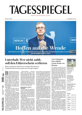 Cover of Der Tagesspiegel