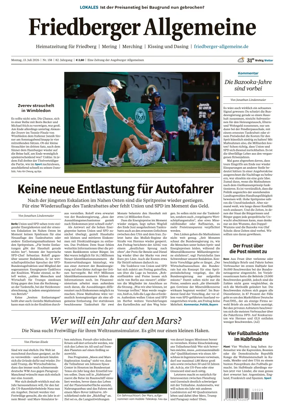 Cover of Friedberger Allgemeine