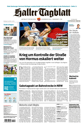 Cover of Haller Tagblatt