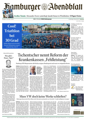Cover of Hamburger Abendblatt (Hamburg)