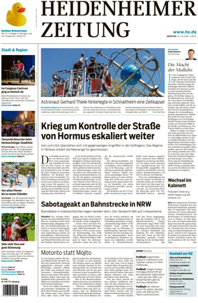 Cover of Heidenheimer Zeitung