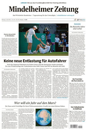 Cover of Mindelheimer Zeitung
