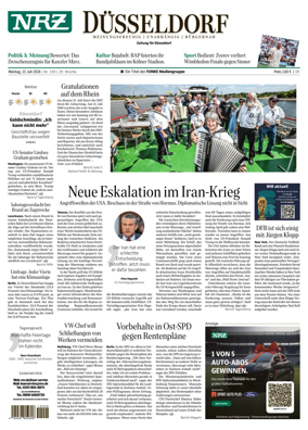 Cover of Neue Rhein Zeitung (Dusseldorf)
