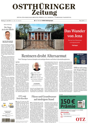 Cover of Ostthuringer Zeitung (Schleiz)
