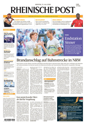 Cover of Rheinische Post – Dusseldorf Stadt
