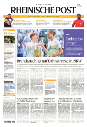 Cover of Rheinische Post - Xanten and Moers