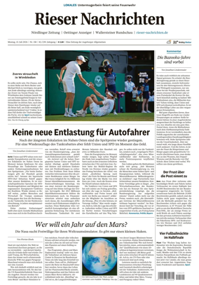 Cover of Rieser Nachrichten
