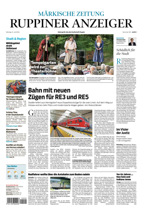 Cover of Ruppiner Anzeiger