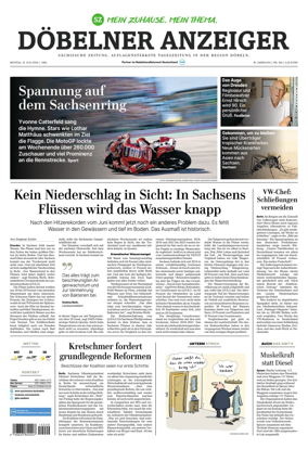 Cover of Sachsische Zeitung (Dobeln)
