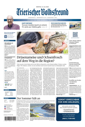 Cover of Trierischer Volksfreund