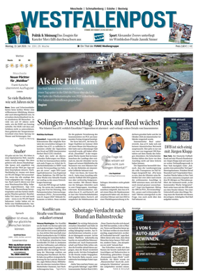 Cover of Westfalenpost (Meschede)