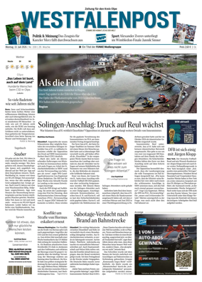 Cover of Westfalenpost (Olpe)