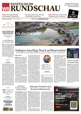 Cover of Westfalische Rundschau (Ennepetal)