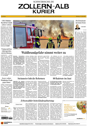 Cover of Zollern-Alb-Kurier (Balingen)