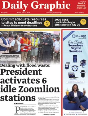Cover of Daily Graphic