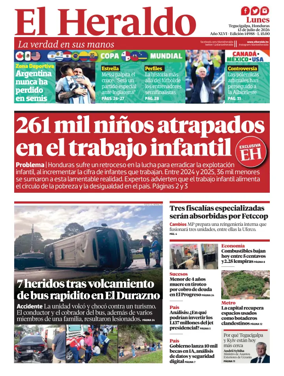 Cover of Diario El Heraldo