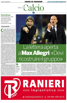 Cover of Corriere del Mezzogiorno (Campania)