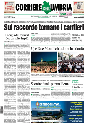 Cover of Corriere dell Umbria