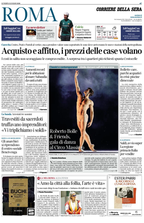 Cover of Corriere della Sera (Roma)