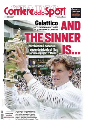 Cover of Corriere dello Sport