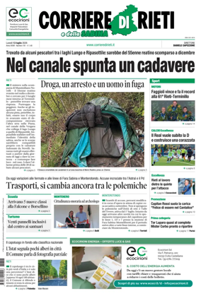 Cover of Corriere di Rieti