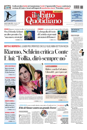 Cover of Il Fatto Quotidiano