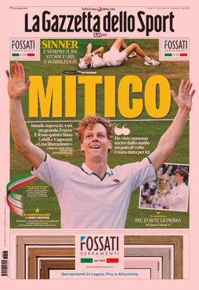 Cover of La Gazzetta dello Sport - Napoli