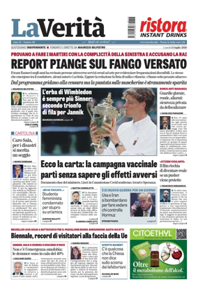 Cover of La Verita (Italia)