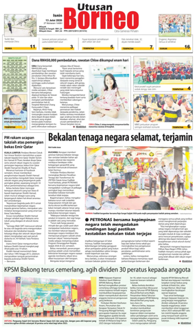 Cover of Utusan Borneo (Sarawak)