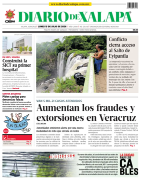 Cover of Diario de Xalapa