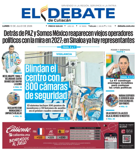 Cover of El Debate de Culiacan