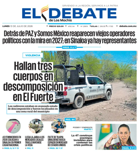 Cover of El Debate de Los Mochis