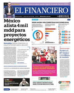 Cover of El Financiero