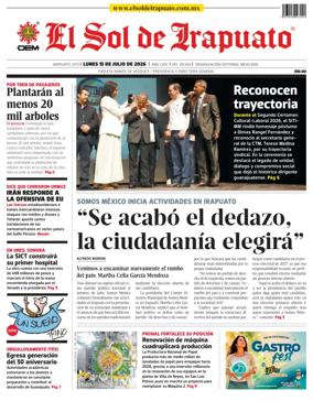 Cover of El Sol de Irapuato